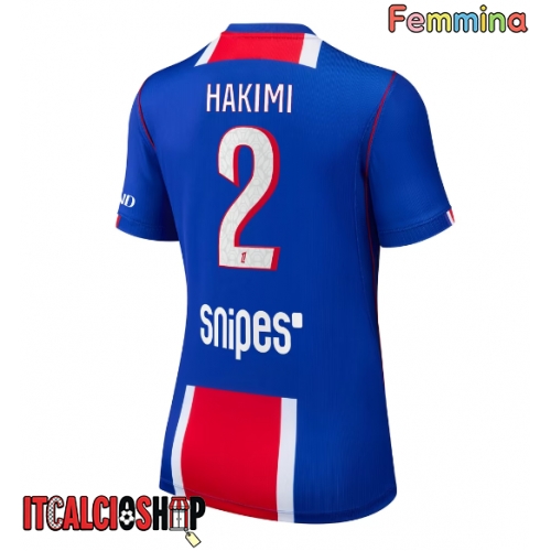 Paris Saint-Germain Achraf Hakimi #2 Prima Maglia Femmina 2026-27 Manica Corta